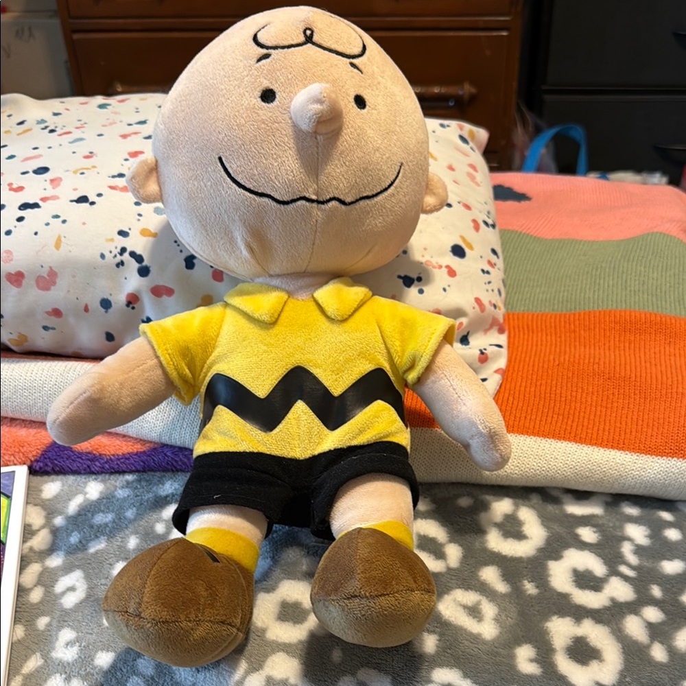 Kohl's Plush Toy with Yellow and Black Outfit.